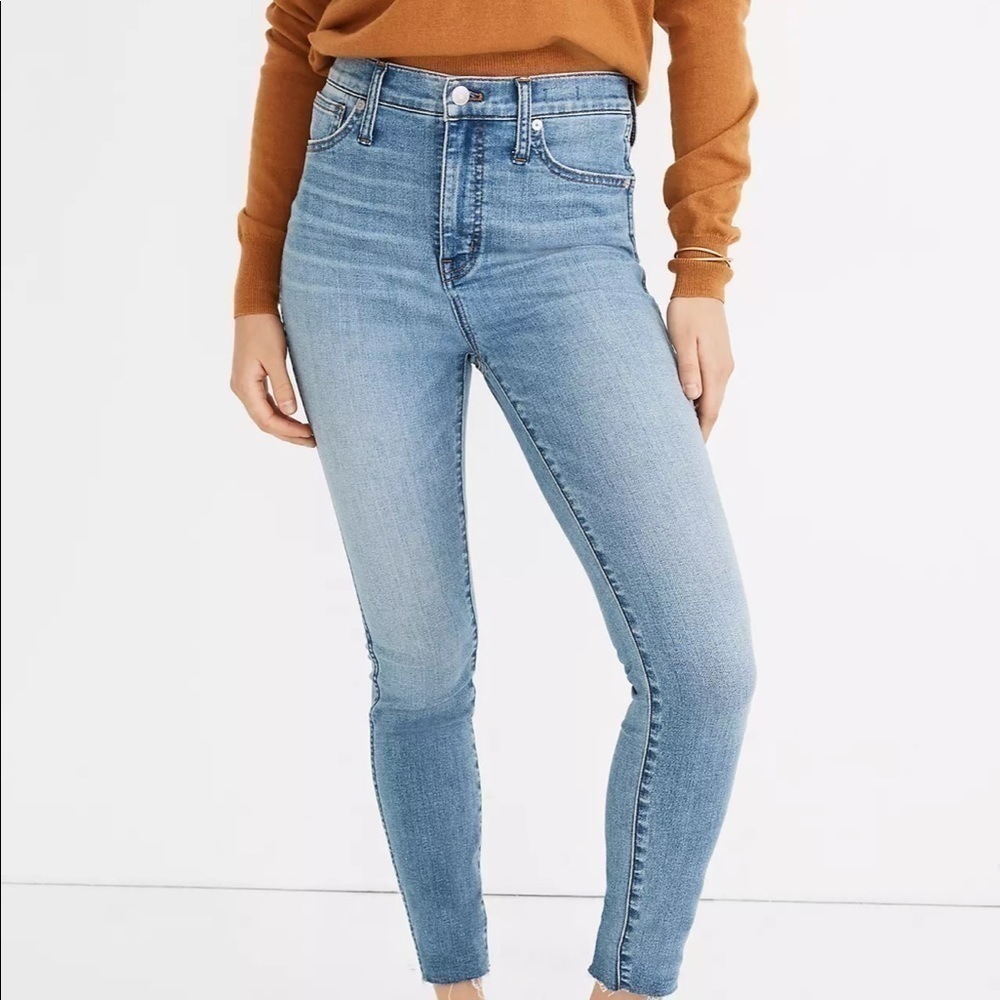 Madewell High-Rise Skinny Jeans (Danny) Denim